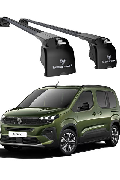 TAURUSPOWER PEUGEOT RIFTER 2025 Uyumlu TRS-2 Kilitli Sistem Ara Atkı Tavan Ba...