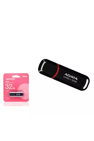 Adata UV150 Flash Bellek 32 GB USB 3.2 Gen 1 Siyah - Yüksek Hızlı Veri Transferi