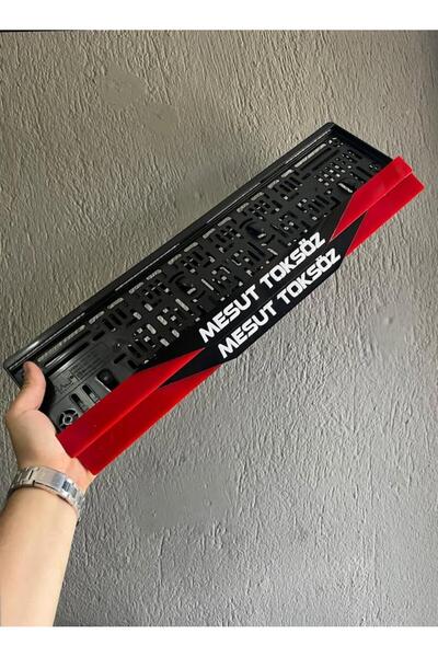 İzmir İsme özel Üç Parça Araç Plakalık