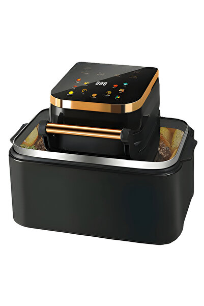 Teno ® 3-in-1 Electric Air Fryer, large capacity, touch control, 1700 W, black