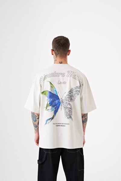 Machinist Tricou pentru bărbați Adventure Without Limit supradimensionat Gri ...