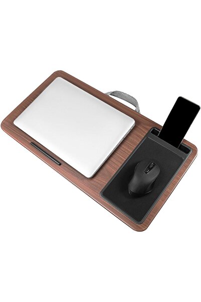 Generic Home office with mouse pad and mobile phone holder