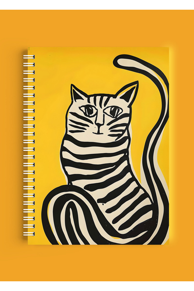 ARTHOUSECOLLECTIVE دفتر ملاحظات حلزوني A4 - دفتر مدرسي بدون خطوط - 80 ورقة / ...