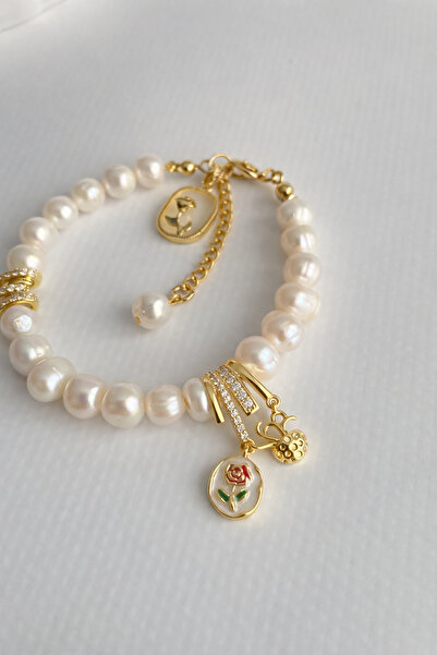 MAISON PERLE Jewelry Folia Charm