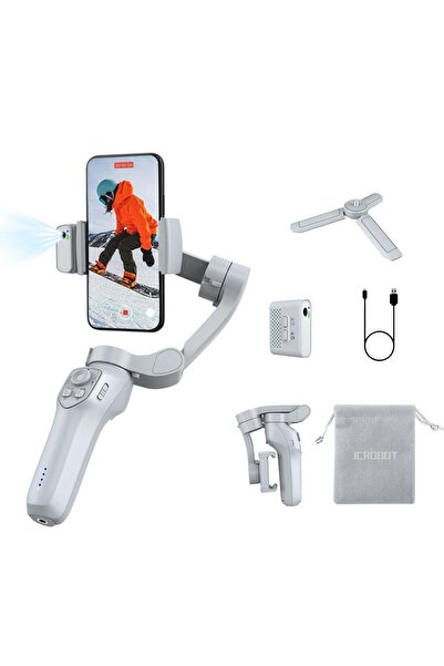 ASIV Magnetic AI Active Tracking 3-Axis Phone Gimbal Stabilizer with Fill Lig...