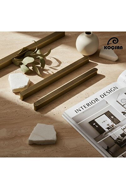 KOÇSAN Mâner Safran Mobilier de bucătărie de lux în stil rustic Mâner sertar ...