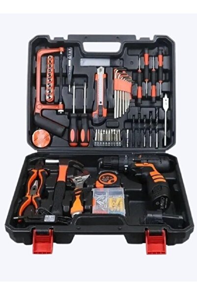 Denx مجموعة مثقاب لاسلكي DX1778 - مثقاب قابل لإعادة الشحن بجهد 12 فولت