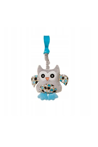 4 Baby Plush toy for stroller/crib SQUEEZE Blue Owl OB02
