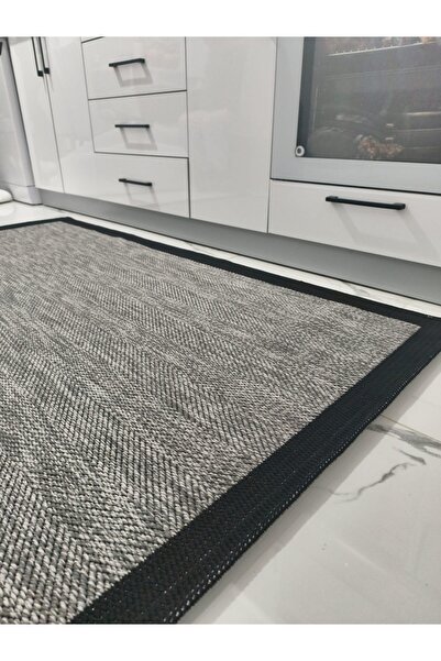Thalia Home Sisal jüt Bordürlü Halı Mutfak Halısı Yolluk