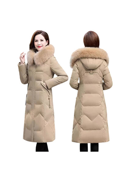 1way long coat with a hood