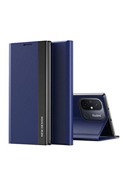 OEM Xiaomi Redmi Note 12 Pro Plus Blue Flip Cover - Sleep Case Pro