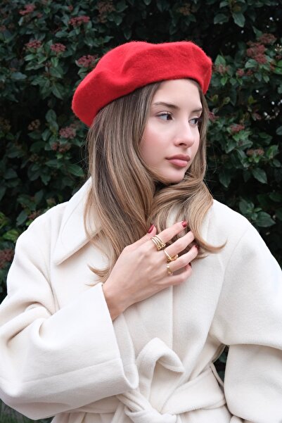 YENGEÇ Red Painter Beret
