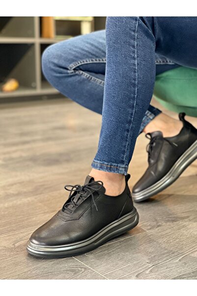 MOR KUNDURA Genuine Leather Daily Use Men's Sneakers Shoes