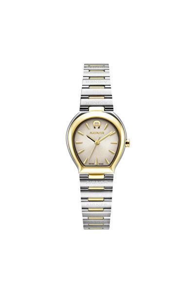 Aigner Women Genova Two Tone Watch