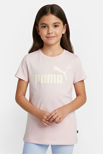 Puma Kids Girl Short Sleeve Outdoor Top, Pink