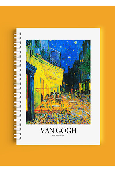 ARTHOUSECOLLECTIVE A4 Спіральний блокнот - Шкільний зошит без лінійок - 80 ар...