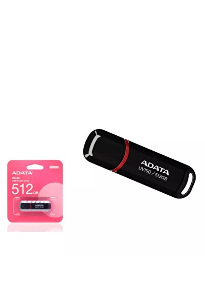 Adata UV150 Flash Bellek 512 GB USB 3.2 Gen 1 Siyah - Devasa Depolama