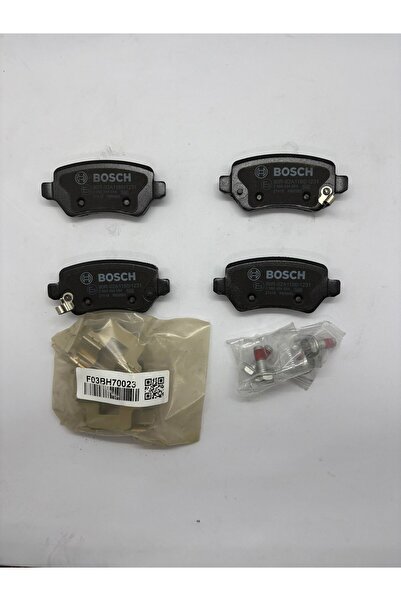 GZM OTO YEDEK PARÇA Bosch Arka Balata-0986494654-14.0mm-Opel Astra-Opel Meriv...