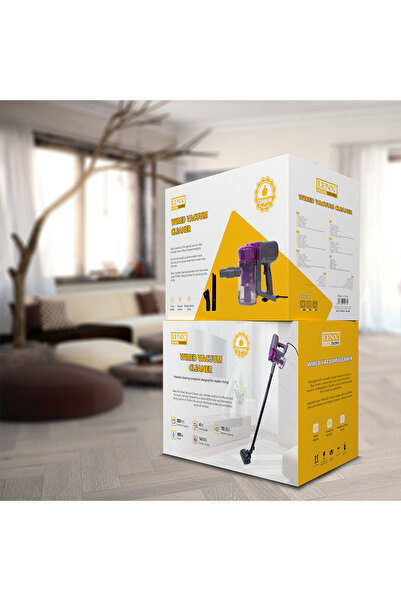 Denx مكنسة كهربائية لاسلكية DX2902 بقوة 400 واط