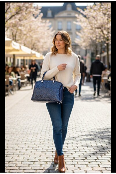 eflanmoda Soft Faux Leather a Quality 3 Compartment Women's Hand and Shoulder...