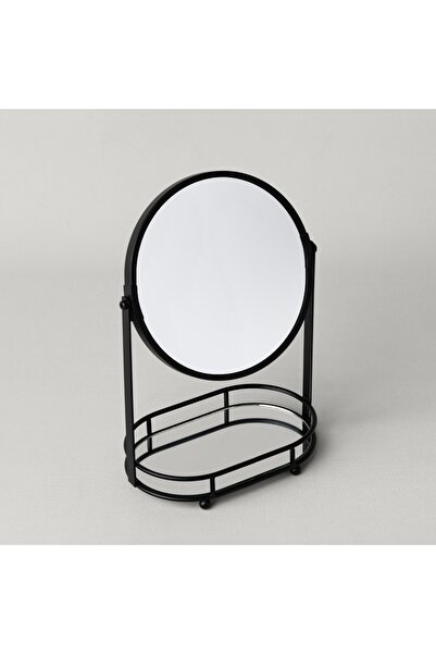 Linens Tezza 20X11X27 cm Makyaj Aynası Siyah