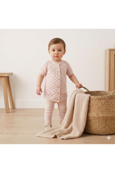 Nipperland Baby Girl Shorts Jumpsuit Romper 100% Cotton 3-6-9-12 Months Motif...