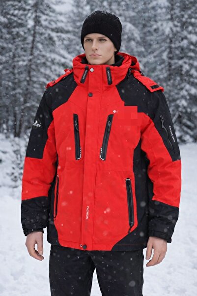 MODA Fashion Erkek Termal Mont İthal -30C Kadar Koruma Sağlar Su Geçirmez Gor...