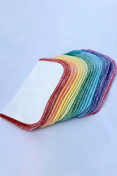 LilJoy 10 Pack Double Layer 100% Organic Cotton Baby Wipes 20X20 cm Mouth & S...