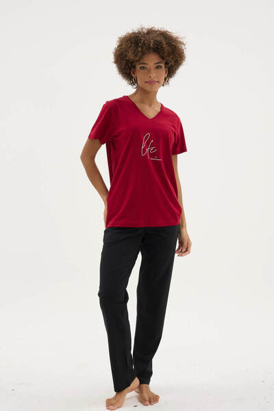 PURİFİCADO 100% Cotton New Season Women's Modern Pajama Set