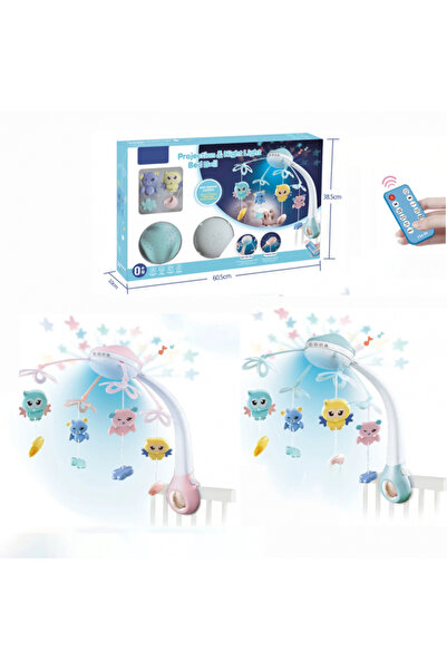 OEM Carusel Muzical pentru Pătuț – 516 Melodii, Telecomandă