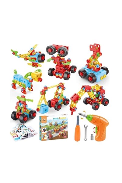 Welora STEM Educational and Interactive Toy, 404 Pieces 3D Puzzle Constructio...