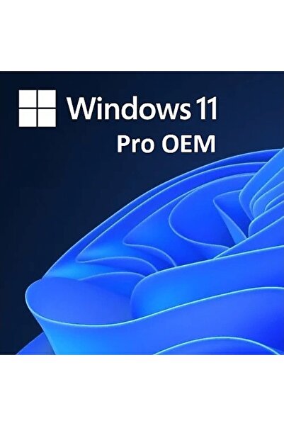 MICROSOFT Windows 11 Pro Oem Ömür Boyu Elektronik Lisans