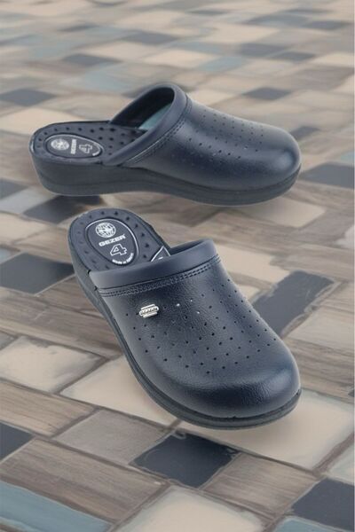 GEZER Unisex Hospital Nurse Work Doctor Cook Sabo Slippers