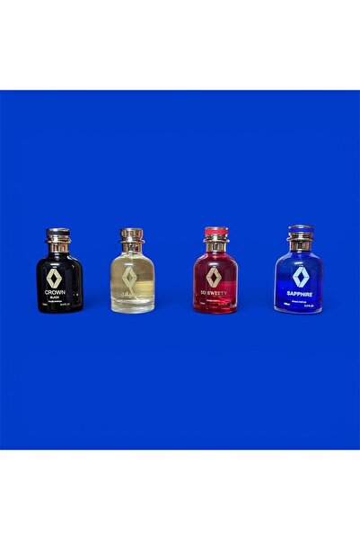 DBBADE A perfume set consisting of four fragrant perfumes with different scents.