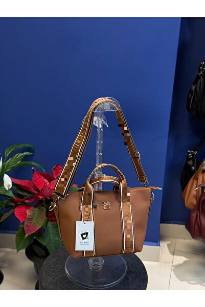 balbagss Women's Medium Size Lacost Fabric Sports Shoulder Bag