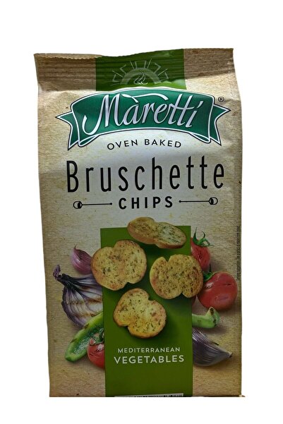 Maretti Mediterranean Vegetables (Fried Bread with Vegetables) 70 Gr*5 Pack