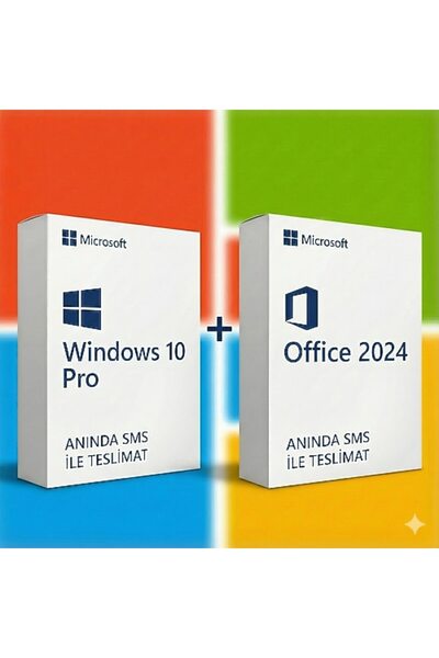 MICROSOFT Windows 10 Pro + Office 2024 Pro Plus Dijital Lisans Anahtarları