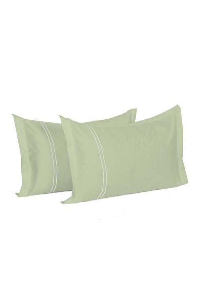 MULBERRY LIVING 100% Cotton -250 TC Serenity Solids Pack of 2 Pillow covers (...