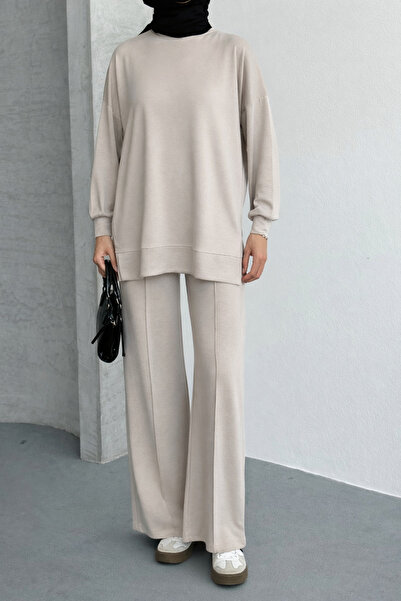 Feela Moda Σετ Τουνίκ Τεσσέτουρ Υπερμεγέθους από Ύφασμα Modal 2020