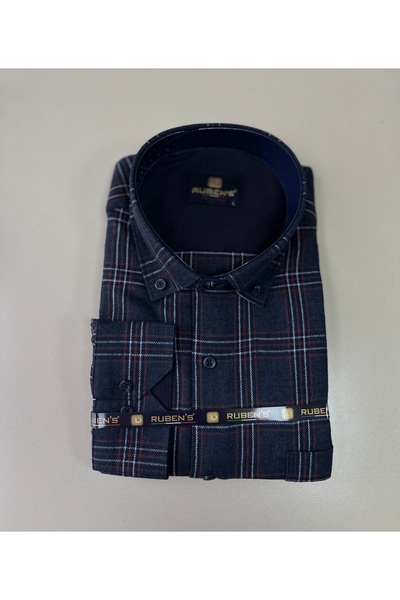 Butik Winter Single Pocket Loose Fit Quality Thick Dad Shirt