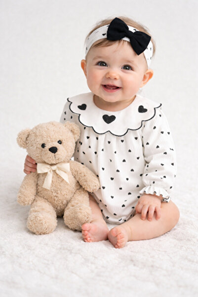 bebekyol رومبير للفتيات الصغيرات على شكل قلب