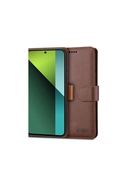 Tech-Protect Brown Wallet Case for Xiaomi Poco X6/Redmi Note 13 Pro 5G