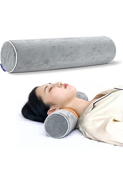Genericc Memory Foam Cervical Neck Roll Pillow