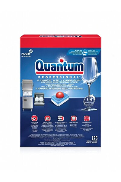 Finish Detergent Capsule Quantum Professional 125 capsules