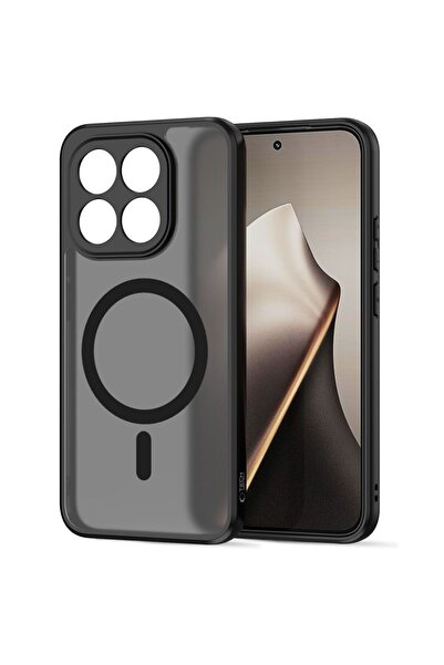 Tech-Protect Husă MagMat pentru Xiaomi 15T, Neagră - Compatibilă cu MagSafe