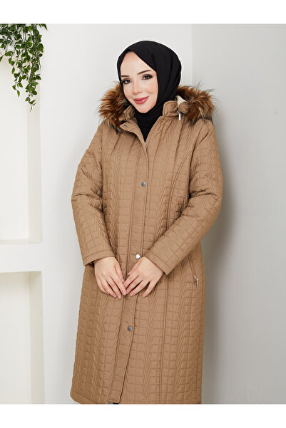 MODA Quilted Coat Dkap0001