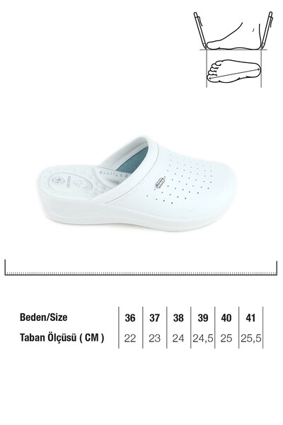 GEZER Papuci unisex pentru spital, asistent medical, medic, bucătar, Sabo