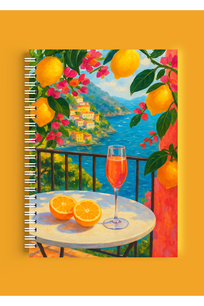 ARTHOUSECOLLECTIVE A4 Spiral Notebook - Unlined School Notebook - 80 Sheets /...