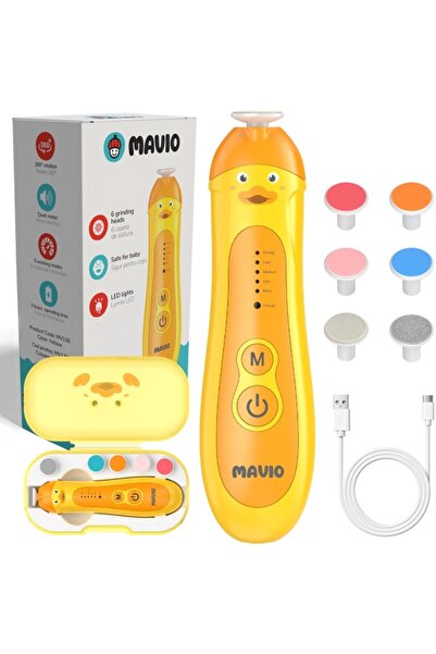 mavio Pila Electrica de Unghii pentru Bebelusi si Copii, 5 Viteze, Motor Sile...