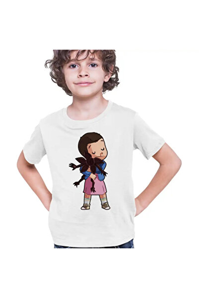 OEM Παιδικό Αγορίστικο T-shirt Stranger Things Eleven Demogorgon Chibi